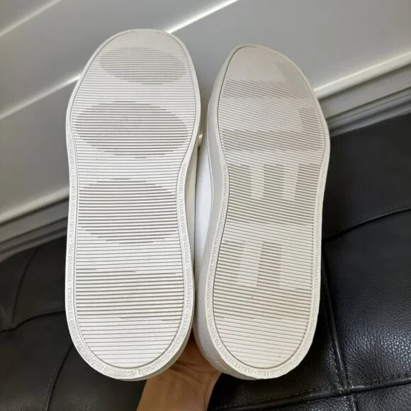 Thousand Fell Lace-up Women's Size 7.5 Yellow White Sneakers - Picture 9 of 9